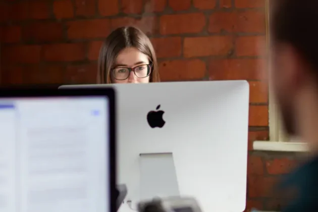 staff at a content marketing agency educating the benefits of working with a content marketing agency